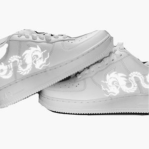 SIZES AVAIL Custom Holographic Nike Air Force 1’s